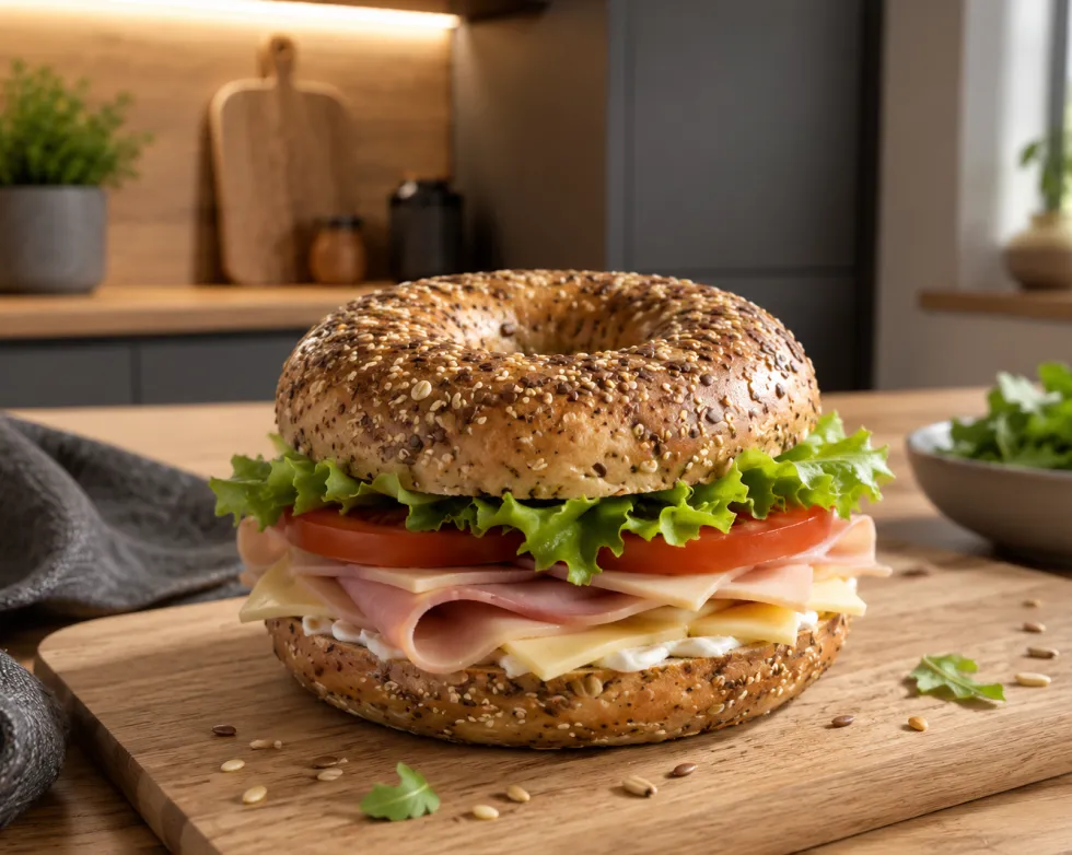 Bagel au sesame 4 x 60 g - Pronutrition