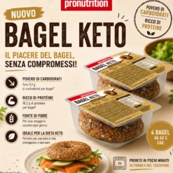 Bagel au sesame 4 x 60 g - Pronutrition