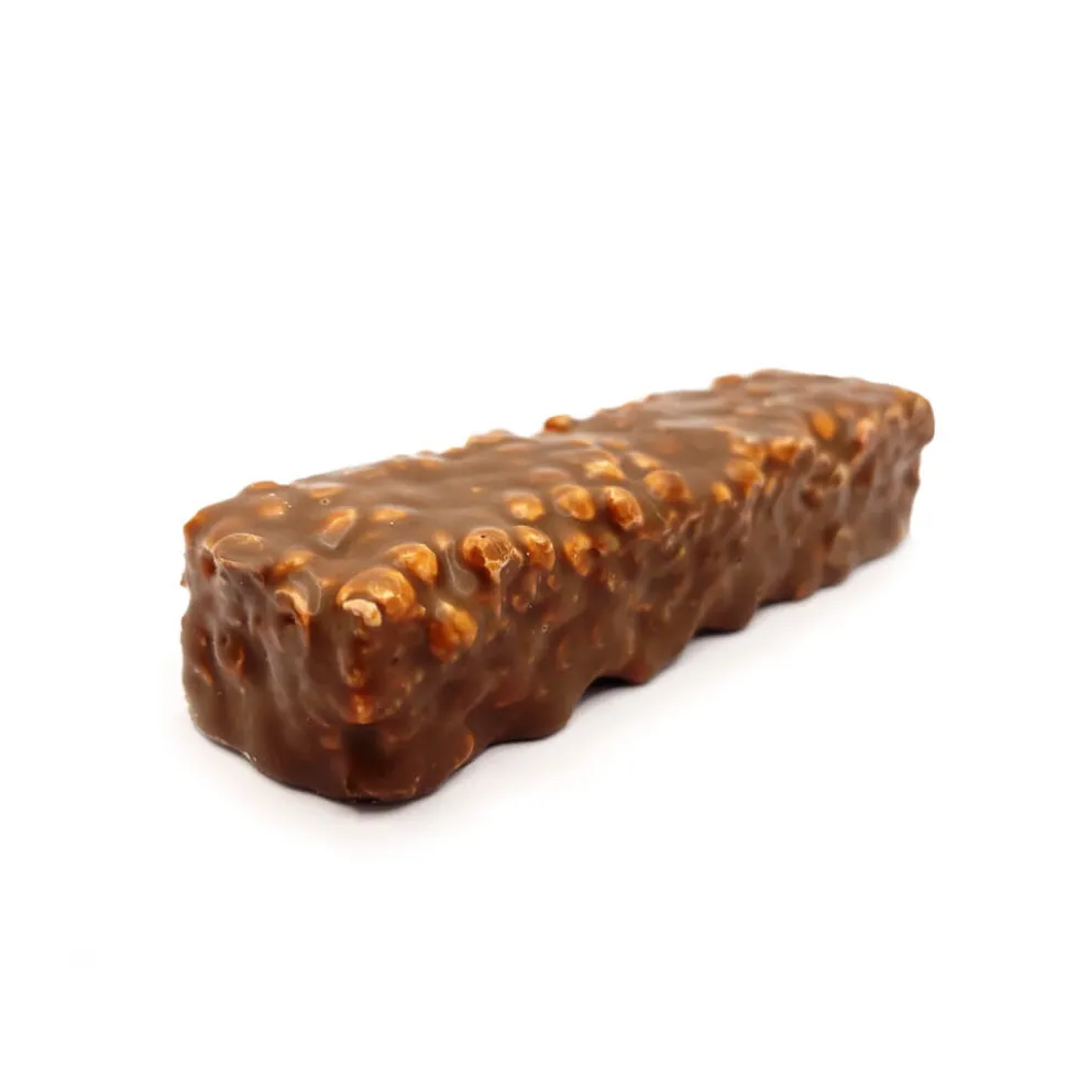 Barre protéinée crémeuse "fluffy" cassis à l'unité sans gluten MD