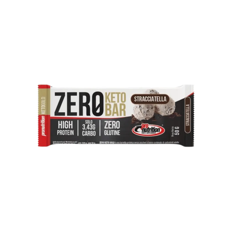 Barre Zero Keto Stracciatella 50g Pronutrition