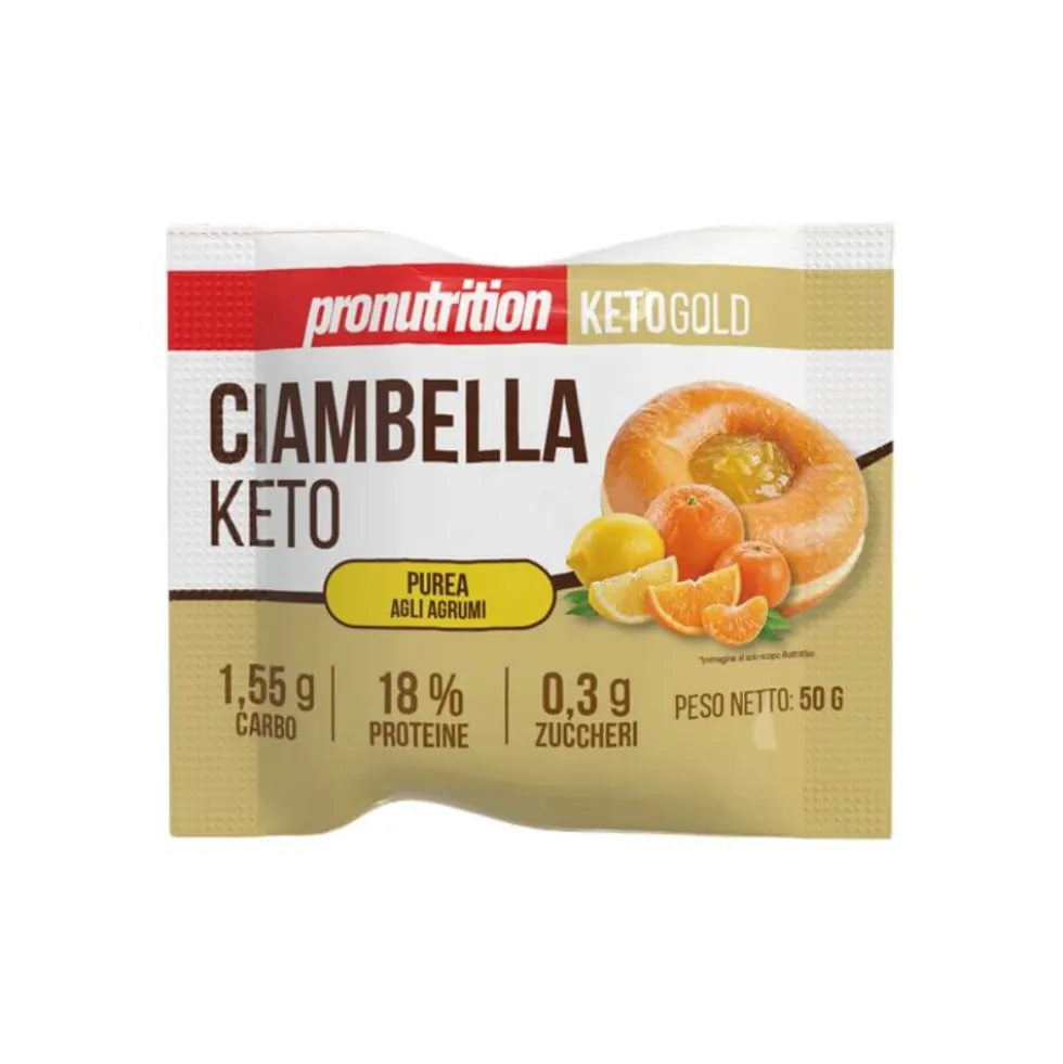 Beignet Keto aux Agrumes 50g Pronutrition