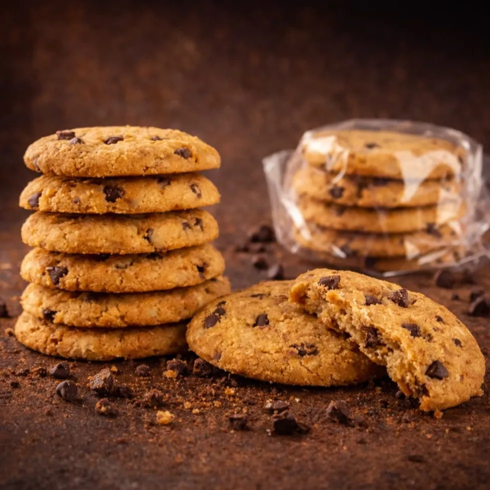 Biscuits protéinés cookies pépites de chocolat