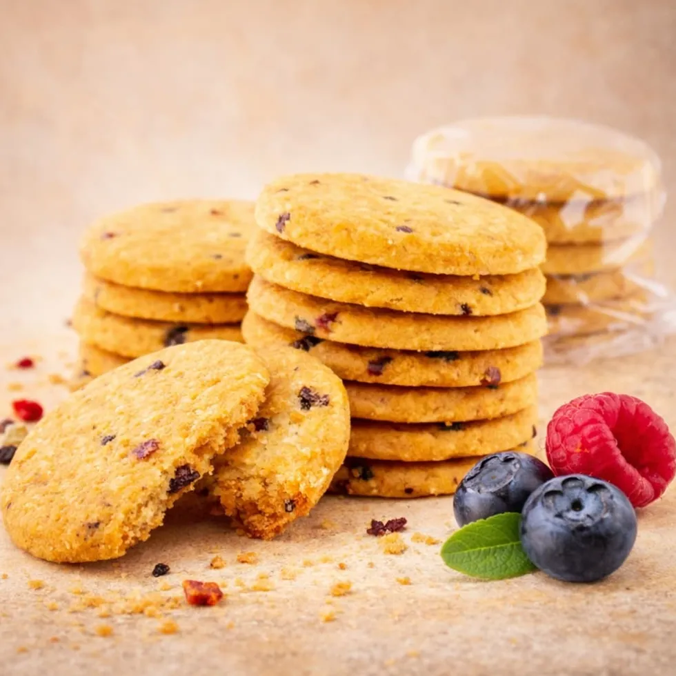 Biscuits protéinés Fruits rouges MD boîte de 20