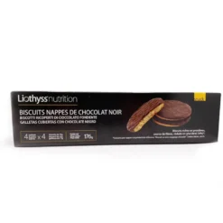 Biscuits protéinés nappés au chocolat Liothyss nutrition Paquet de 16
