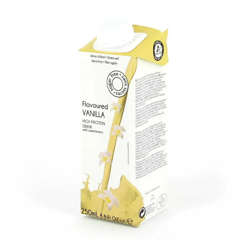 Boisson hyperprotéinée saveur Vanille bouteille 250 ml