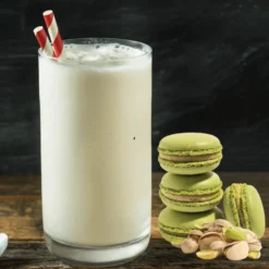 Boisson ou Dessert protéiné saveur Macaron Pistache - Sachet à l'unité MD