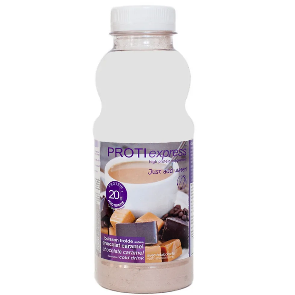 Boisson protéinée Chocolat Caramel ProtiExpress