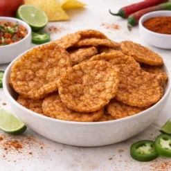 Chips protéinées soufflées arôme TEX MEX BBQ unité 25g