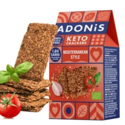 Crackers Keto style méditerranéen ADONIS