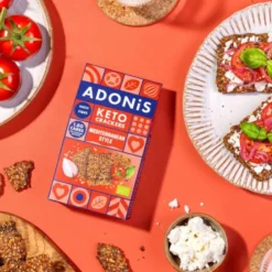 Crackers Keto style méditerranéen ADONIS