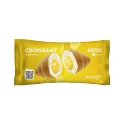 Croissant KETO fourré à la crème pâtissière Feeling Ok