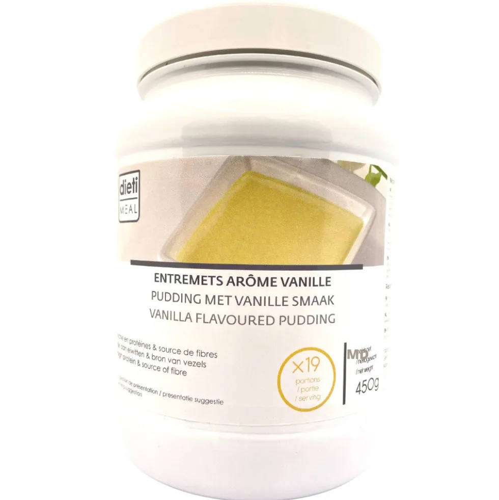 Entremets Vanille Protéiné POT 450g Dietimeal