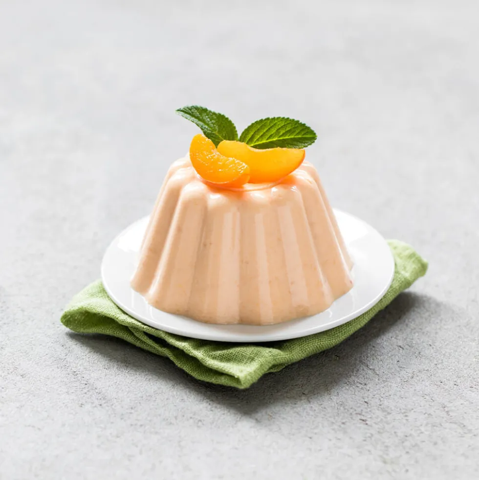 Flan patissier protéiné saveur ABRICOT VANILLE à l'unité MinceurD