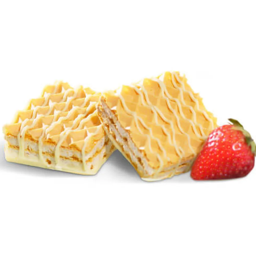 Gaufrettes Protéinées Fraise Dietisnack