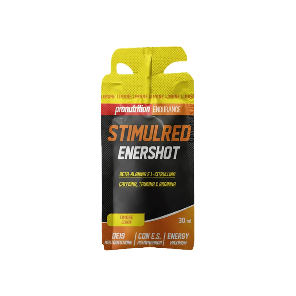 Gel STIMULRED ENERSHOT CITRON 30ML - PRONUTRITION