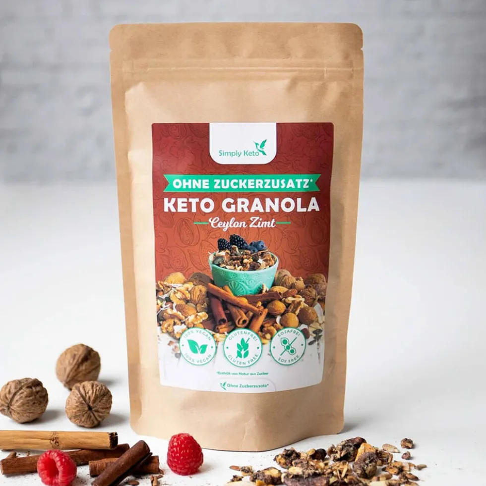 Keto Granola Cannelle Simply Keto 250g