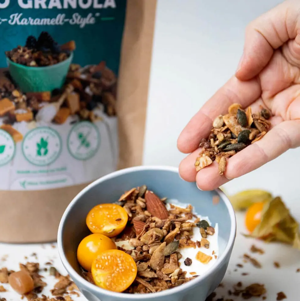 Keto Granola Caramel salé Simply Keto 250g
