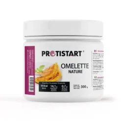 Lot de 3 - Omelette protéinée nature PROTISTART - Pot 300g - 36 portions