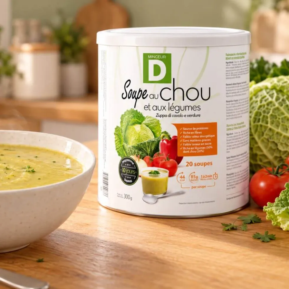 Lot de 3 - Soupe au Chou et Légumes – 2 Achetées + 1 Offerte