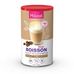 Ma Boisson Nutritionnelle Cappuccino - POT 14 boissons MILICAL