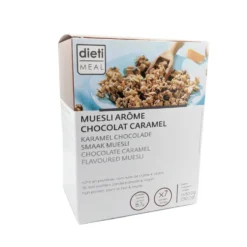 Müesli Chocolat Caramel hyperprotéiné 7 sachets Dietisnack