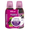 Milical Draineur minceur ultra goût cassis lot de 2 bouteilles de 500ml