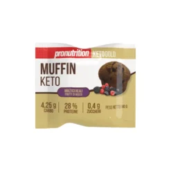 Muffins multicéréales Keto Fruits des bois 50g Pronutrition