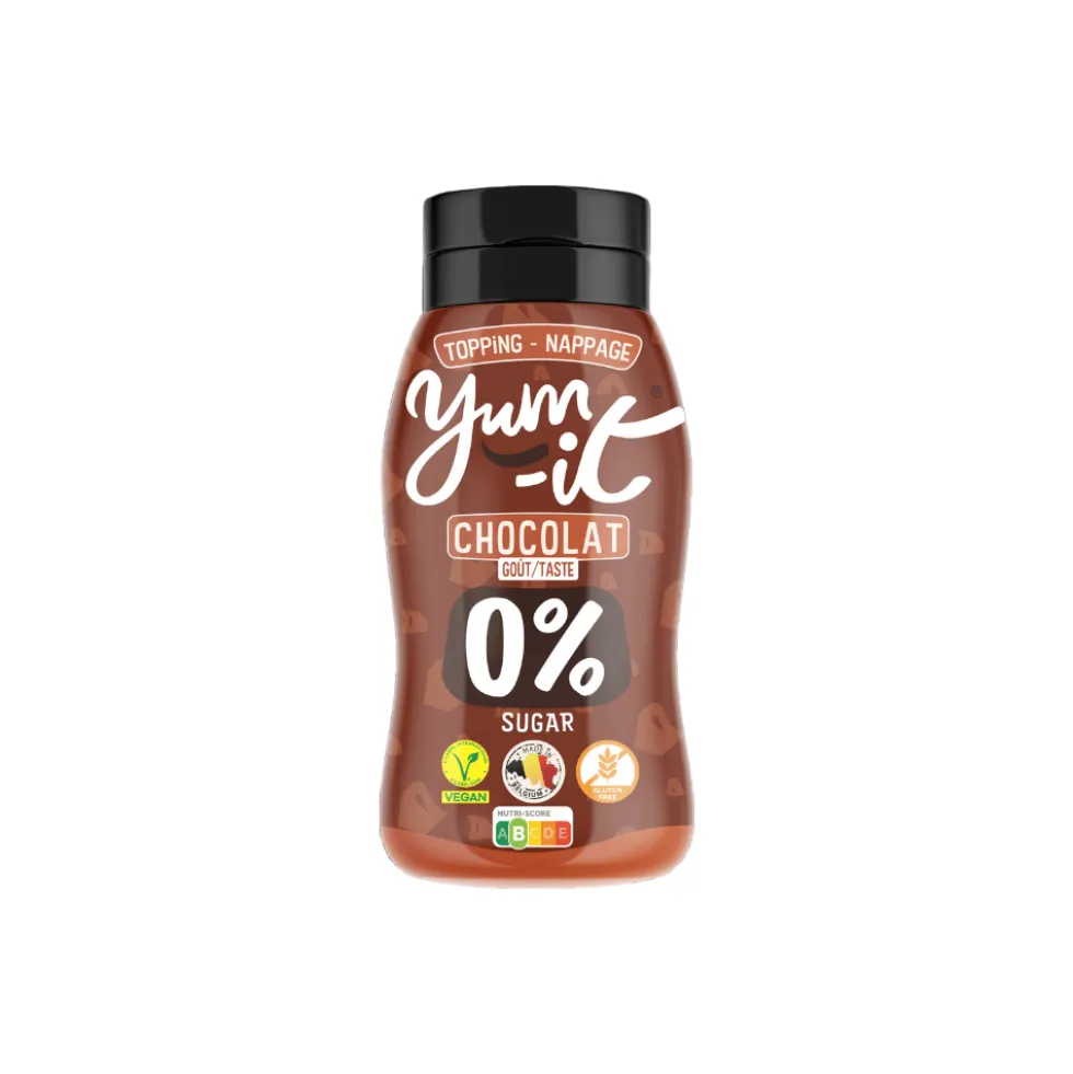 Nappage 0% keto sans sucre saveur Chocolat - 300g - Yum-it