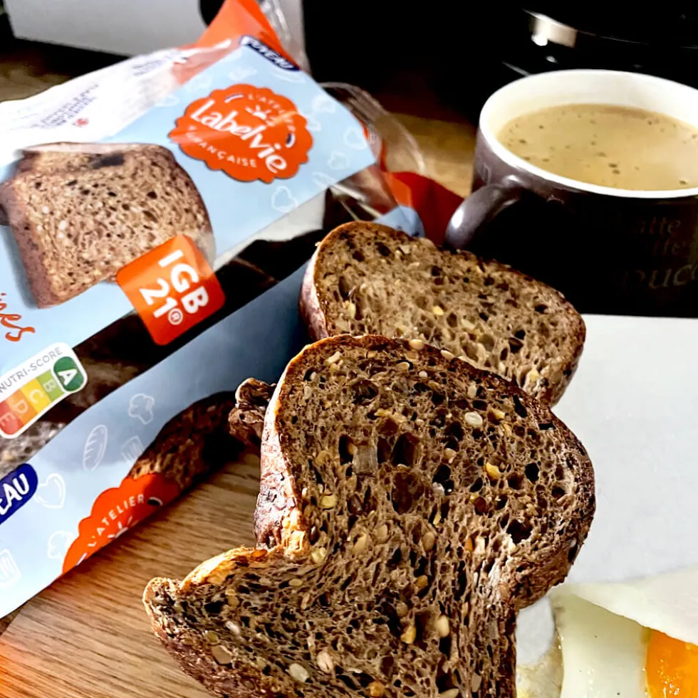 Pain protéiné kéto aux graines IG Bas LABELVIE 350g