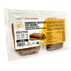 Pain Sandwichs protéinés aux graines paquet de 260g MD