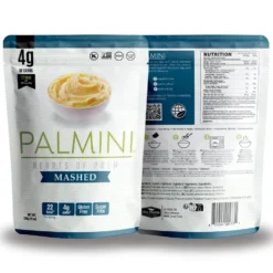 Palmini - Purée nature - 4 g de glucides - Sans gluten - Paquet de 338 g