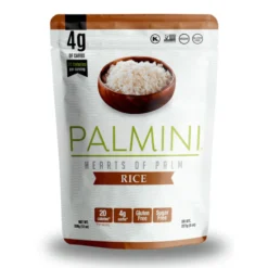 Palmini - Riz - 4 g de glucides - Sans gluten - Paquet de 338 g