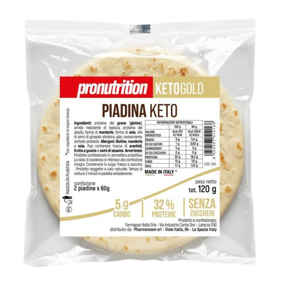 Piadina Keto 2 x 60g Pronutrition