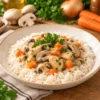 Plat cuisiné Poulet aux champignons et son riz MD 280g