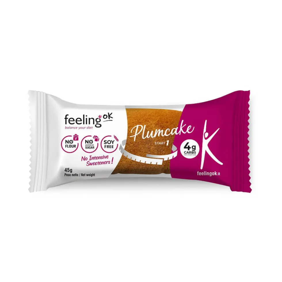 PlumCake protéinés AMANDE Start1 FeelingOk