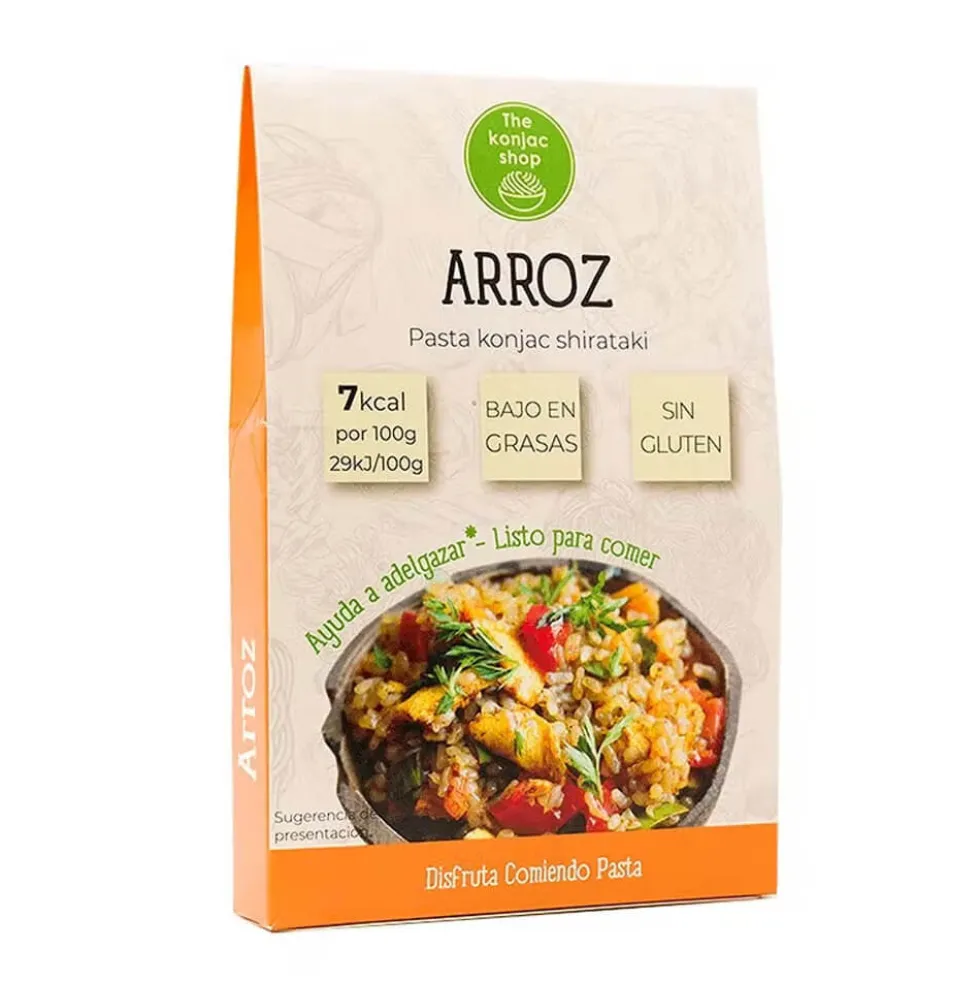 Riz de Konjac keto - 270g - The Konjac Shop