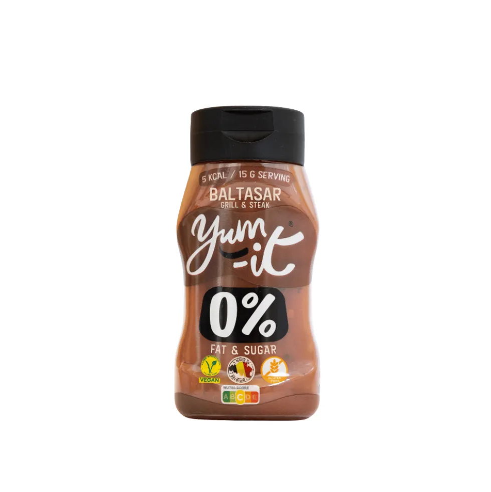 Sauce 0% keto sans sucre saveur Baltasar - 300g - Yum-it