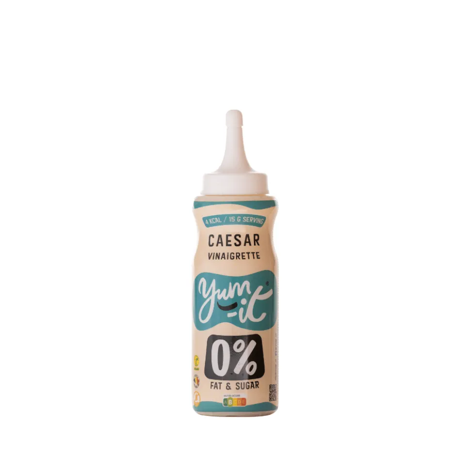 Sauce vinaigrette 0% keto sans sucre saveur Caesar 250ml - Yum-it