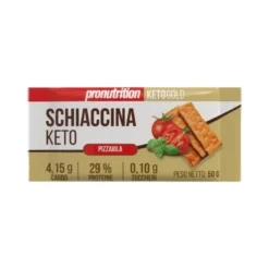 Schiaccina Keto goût Pizza 50g Pronutrition