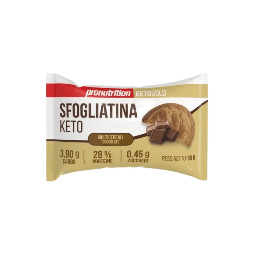 Sfogliatina Keto multicéréales Chocolat 50g Pronutrition