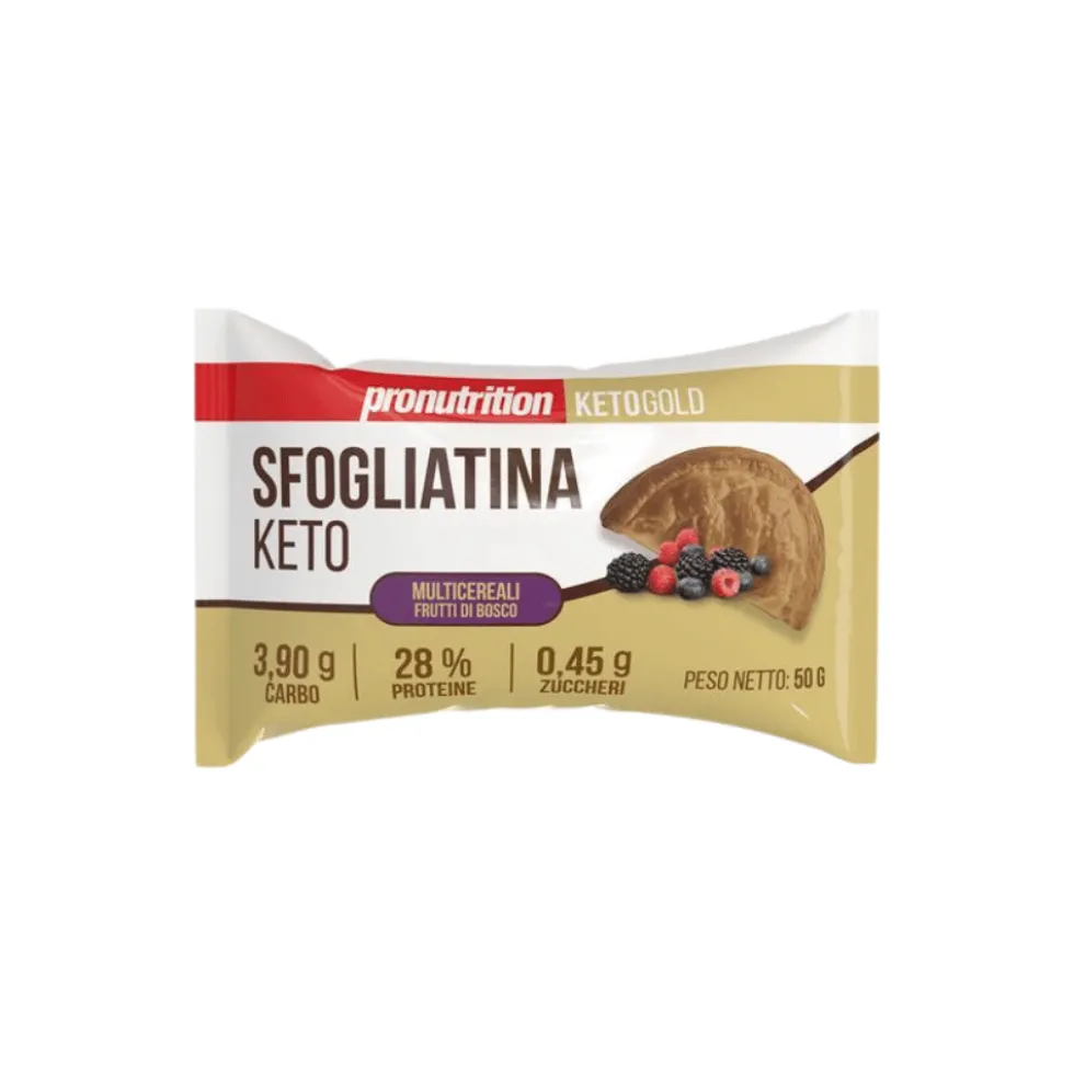 Sfogliatina Keto multicéréales Fruits des bois 50g Pronutrition