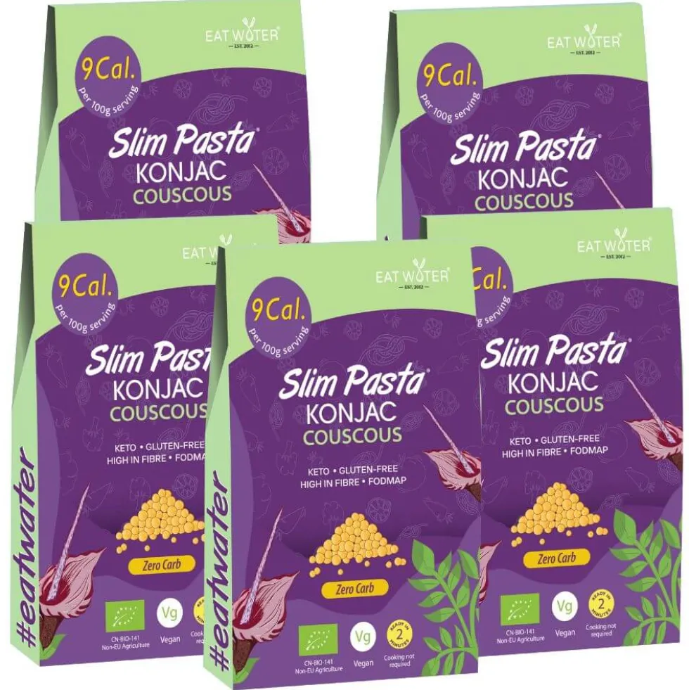 Slim Pasta Konjac keto type Couscous paquet de 270g LOT DE 5 paquets