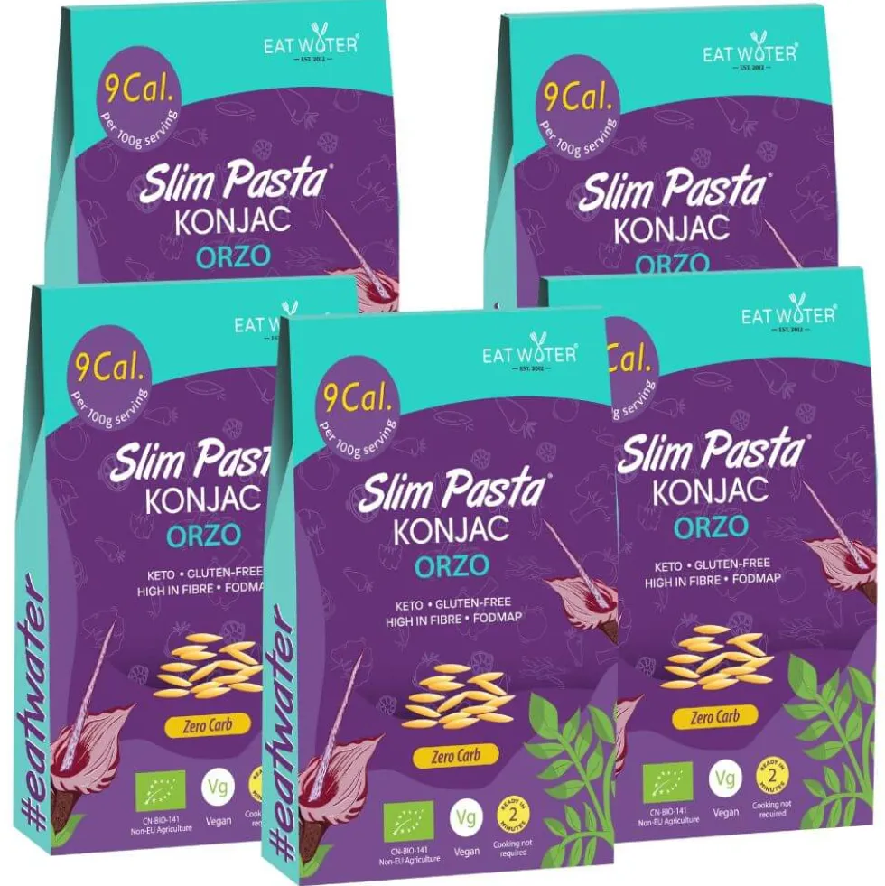 Slim Pasta Konjac keto type Orzo paquet de 270g LOT DE 5 paquets