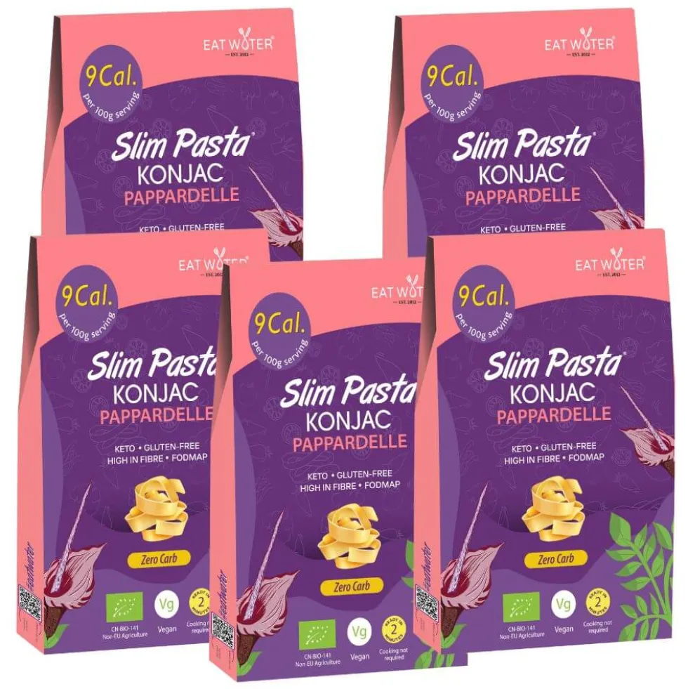 Slim Pasta Konjac type Pappardelle keto paquet de 270g LOT DE 5 paquets