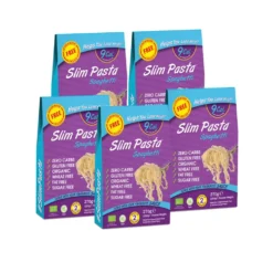 Slim Pasta Spaghetti shirataki de Konjac keto - Lot de 5 paquets