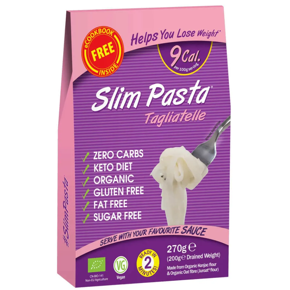 Slim pasta Tagliatelle de Konjac keto paquet de 270g