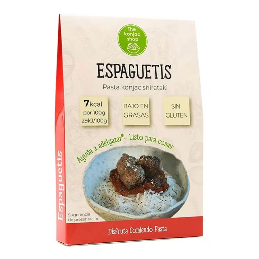 Spaghettis de Konjac keto - 270g - The Konjac Shop