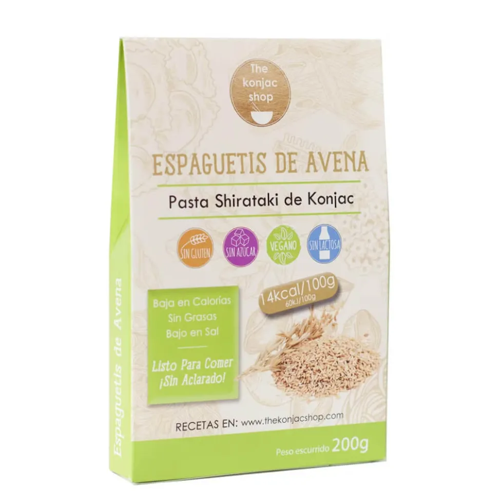 Spaghettis de Konjac keto à l'Avoine - 200g - The Konjac Shop