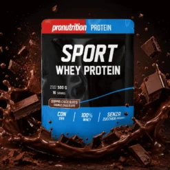 Sport Whey Protein Double Chocolat 500g - PRONUTRITION