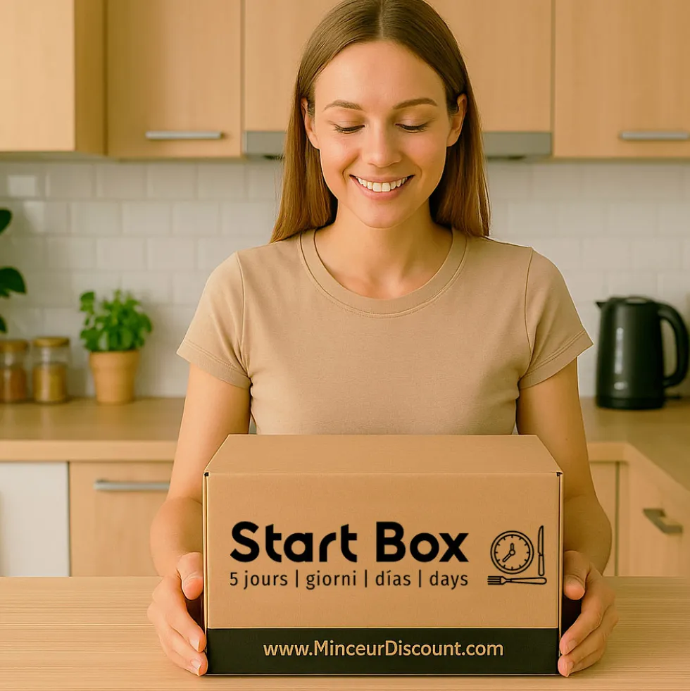 StartBox Plats cuisinés Minceur 5 jours régime hypocalorique – 10 plats + programme complet